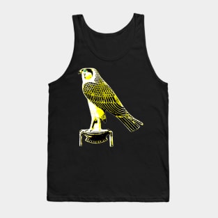 Egyptian God Horus Golden Falcon Tank Top